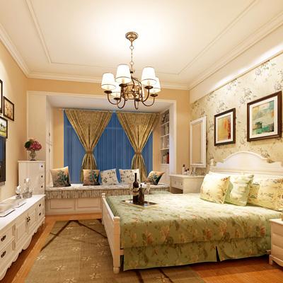 家居装修装饰室内设计服务平面立面施工效果图 美式风格 胭脂设计
